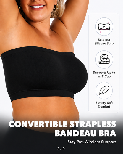 Zara Bra™ Seamless Strapless Tube Bra – Non-Slip Wireless Comfort